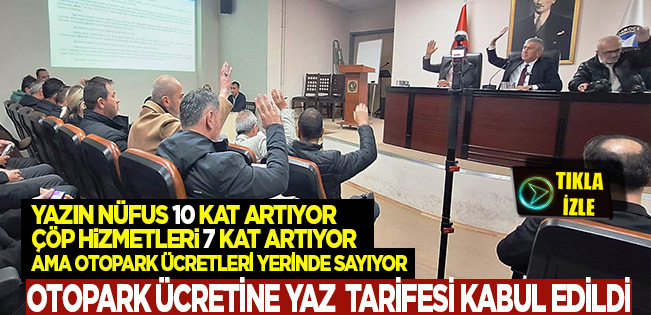 AKÇAKOCA’DA OTOPARK ÜCRETLERİNE DÜZENLEME MECLİS TARAFINDAN KABUL EDİLDİ!