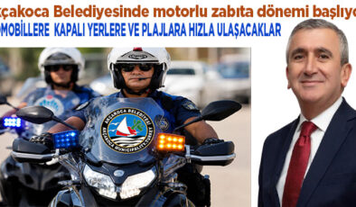 AKÇAKOCA BELEDİYESİ ZABITASINA 2 YENİ MOTOSİKLET ALINIYOR