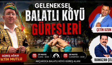 BALATLI GÜREŞ AĞASI FATİH MUTLU’DAN GELENEĞE GÜÇLÜ DESTEK!