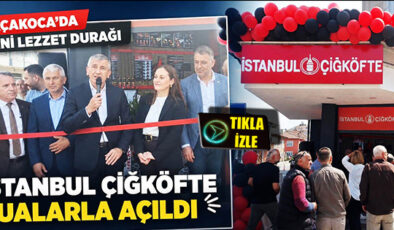 AKÇAKOCA’DA YENİ LEZZET DURAĞI: İSTANBUL ÇİĞ KÖFTE DUALARLA AÇILDI