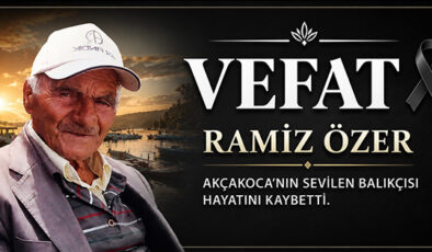AKÇAKOCA’NIN ULU ÇINARI RAMİZ ÖZER’E VEDA
