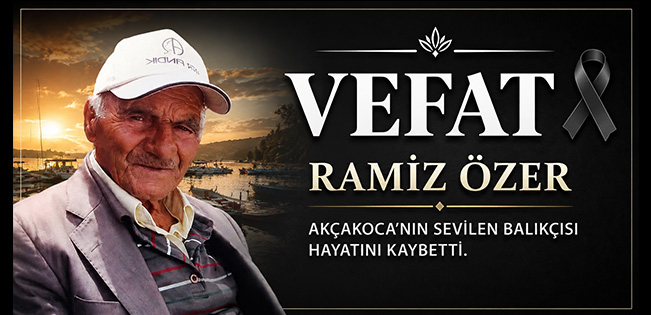 AKÇAKOCA’NIN ULU ÇINARI RAMİZ ÖZER’E VEDA