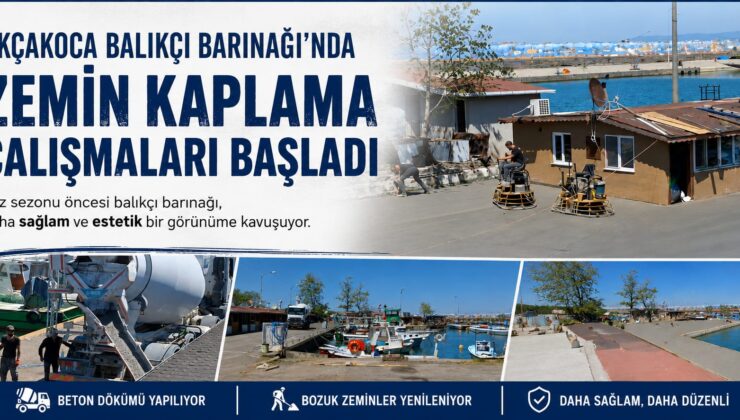AKÇAKOCA BALIKÇI BARINAĞI’NDA YAZ SEZONU ÖNCESİ HUMMALI ÇALIŞMA