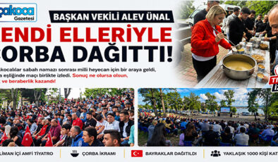AKÇAKOCA TEK YÜREK OLDU: MİLLİ TAKIM HEYECANI AMFİ TİYATROYA SIĞMADI