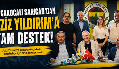 Düzce Belediye Başkan Yardımcısı Burçin Sarıcan’dan Aziz Yıldırım’a Tam Destek