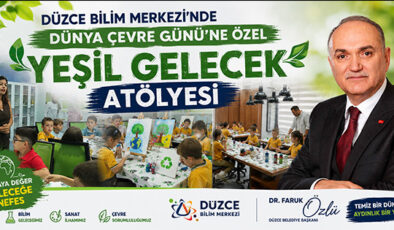FARUK ÖZLÜ’NÜN VİZYONUYLA ÇEVRE BİLİNCİ KÜÇÜK YAŞLARDA YEŞERİYOR