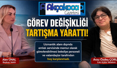 KÜLTÜR MÜDÜRLÜĞÜNDEN ALINDI EMLAK MEMURU YAPILDI… KARAR, TARTIŞMA YARATTI