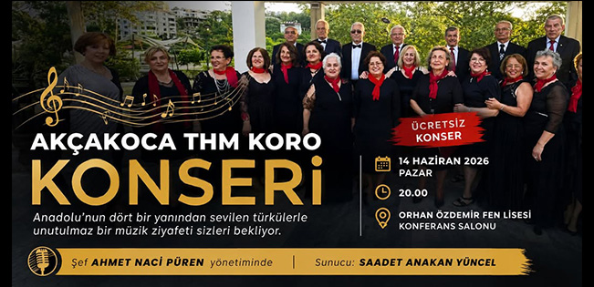 AKÇAKOCA’DA TÜRKÜ DOLU GECEYE DAVET