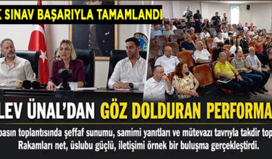 ALEV ÜNAL İLK BASIN BULUŞMASINDA GÖNÜLLERİ KAZANDI
