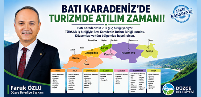 BATI KARADENİZ’DE TURİZM İÇİN GÜÇ BİRLİĞİ!