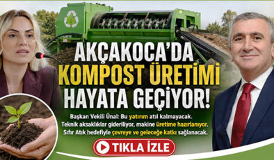 ALEV ÜNAL: “KOMPOST PROJESİ BİZİM İÇİN KIYMETLİ, ÜRETİME GEÇECEĞİZ”