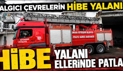 ALGI MEDYASININ “HİBE İTFAİYE ” YALANI BELGEYLE ÇÖKTÜ: GERÇEK 3 AYLIK TAHSİS ÇIKTI