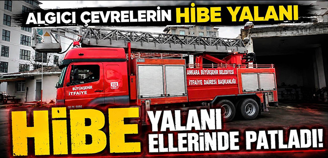ALGI MEDYASININ “HİBE İTFAİYE ” YALANI BELGEYLE ÇÖKTÜ: GERÇEK 3 AYLIK TAHSİS ÇIKTI