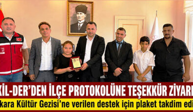 AKİL-DER’DEN İLÇE PROTOKOLÜNE TEŞEKKÜR ZİYARETİ