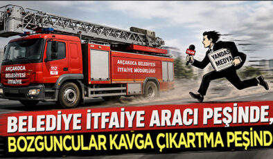 ANKARA’DAN GELEN İTFAİYE ARACI HİBE DEĞİLDİ: GEÇİCİ GÖREVLENDİRME SONA ERDİ