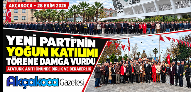 ÇELENK SUNMA TÖRENİNE YENİ PARTİ’NİN YOĞUN KATILIMI DAMGA VURDU