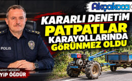 MÜDÜR ŞUAYİP ÖĞDÜR’ÜN KARARLI DENETİMLERİYLE PATPATLAR KARAYOLLARINDA GÖRÜNMEZ OLDU